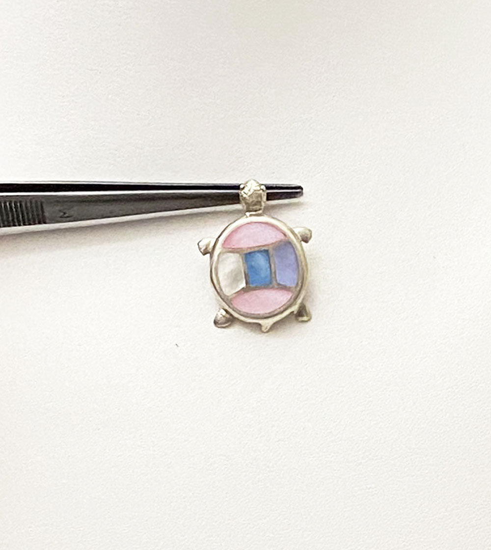 Pendant, Mother-of-Pearl Turtle