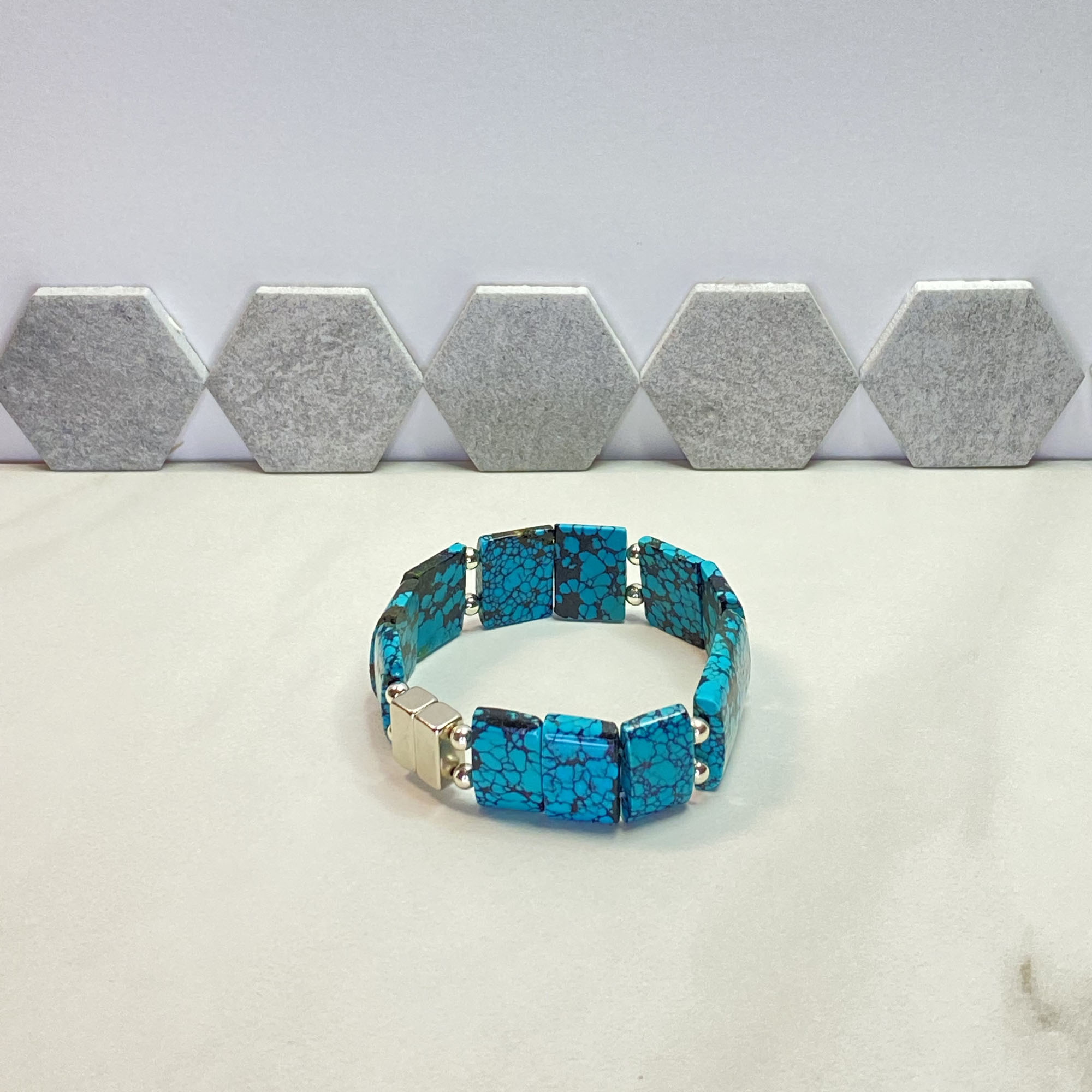 Bracelet, Turquoise blue