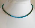 Necklace, Turquoise choker